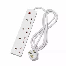4 Way Gang Electric Extension