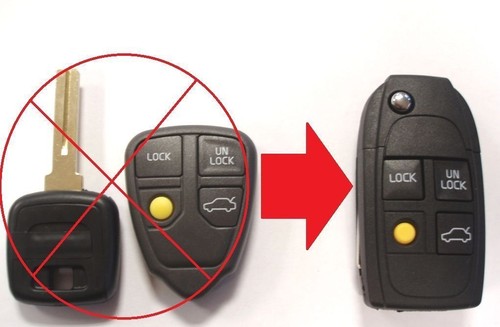 Button flip key fob - 4,