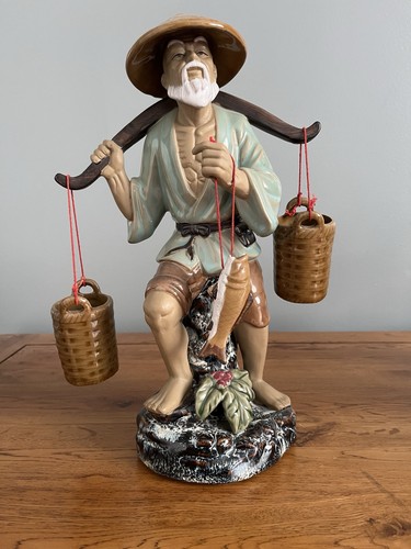 Shiwan mudman pottery oriental - pottery,