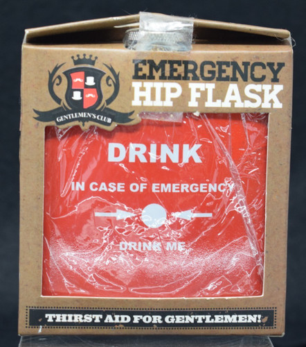 Emergency hip flask - emergency, in
