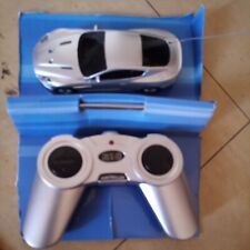 remote control car  Silver Aston Martin 4inches  & motorbike mecano build it new