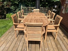 Outdoor teak seater - outdoor, 8