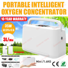3L/min Portable Oxygen Air Flow 32.5% ± 3% Purifier Machine Battery Bag Car Trip