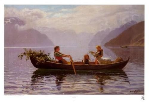 Hans dahl hardanger - hans-dahl, fjord