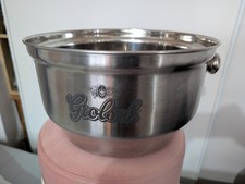 Grolsch Beer Ice Bucket bottle Holder cooler Large Silver Metal Drinkware large