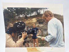 Vintage 1980s Film Crew Photo