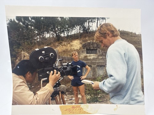 Vintage 1980s film crew - film, photo
