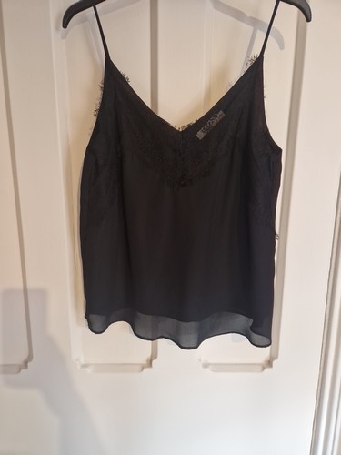 Black floaty cami with - floaty, lace