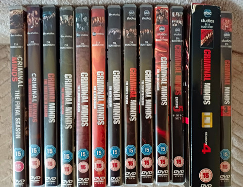 Criminal minds dvd box set - minds,