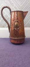 copper arts and crafts style jug