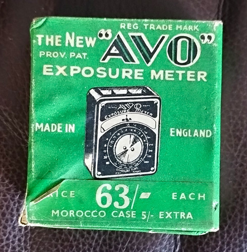 Avo exposure meter analogue - avo,