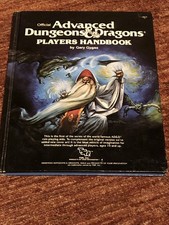 AD&D 1st Edition. Players Handbook.TSR. 1988 Print. Hardcover. Gary Gygax. V.G.C