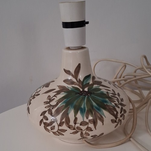 Vintage jersey pottery table - jersey,