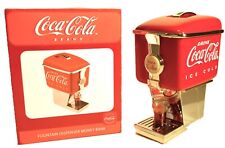 COCA COLA FOUNTAIN DISPENSER STYLE MONEY BANK/BOX