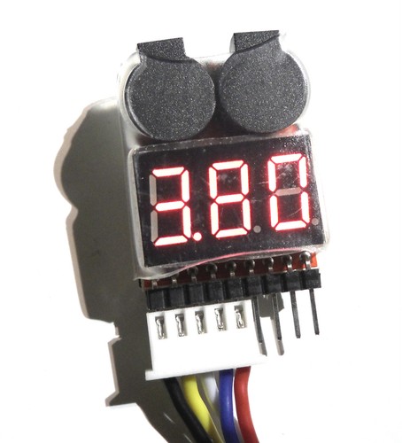 Lipo low voltage alarm - 🔋,