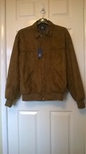Gents AC brown faux leather