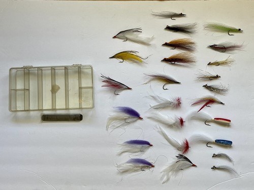 Vintage handmade flies lot - flies,