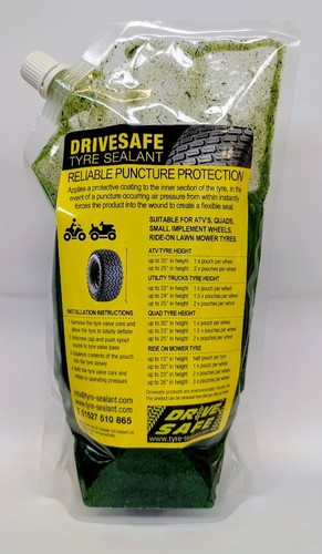 Tyre sealant stop - ,