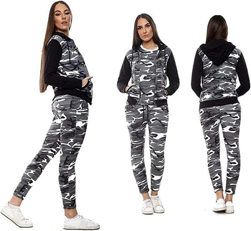 Print hood sweatshirt top - print,