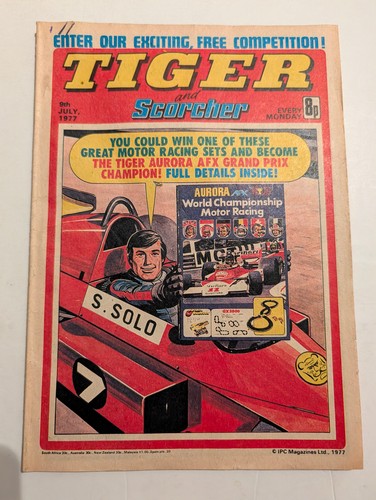 Tiger and scorcher comic 9th - and,