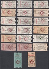 FORTY BRB British Rail Platform Tickets Machine Type UK Train Stations