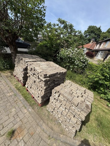 Block paving bricks - paving,