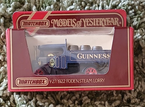 Matchbox 1922 foden steam - 1922,