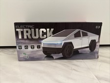 Silver Tesla Cybertruck