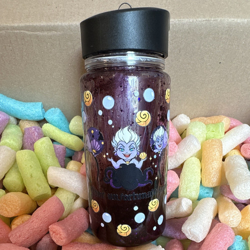 Disney ursula purple 500ml - disney,