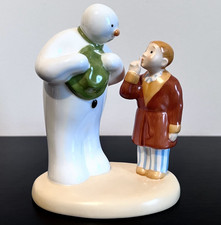 Coalport Snowman Hush Don't