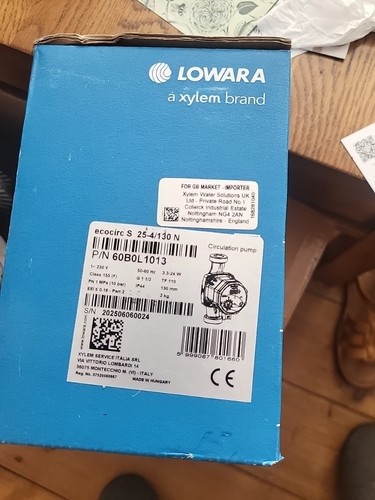 Lowara ecocirc 130 n - lowara, 25-4/130