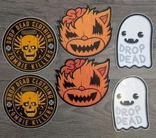 Drop Dead Halloween Stickers X6 BMTH Oli Sykes