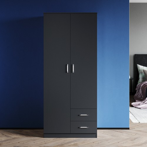 Matt black door - 2, tall