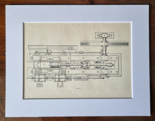 Antique mounted engineering - antique,