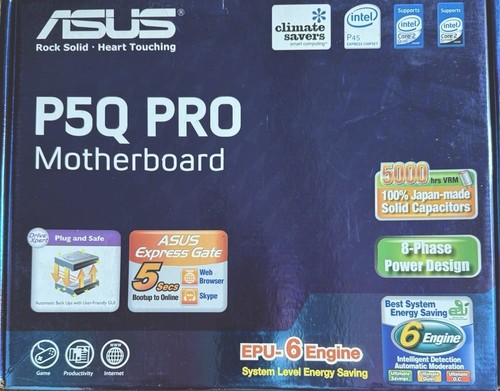 Assus p5q pro motherboard - p5q,
