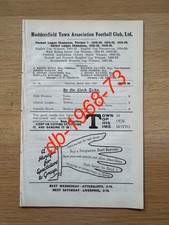 1926/27 Huddersfield Town v