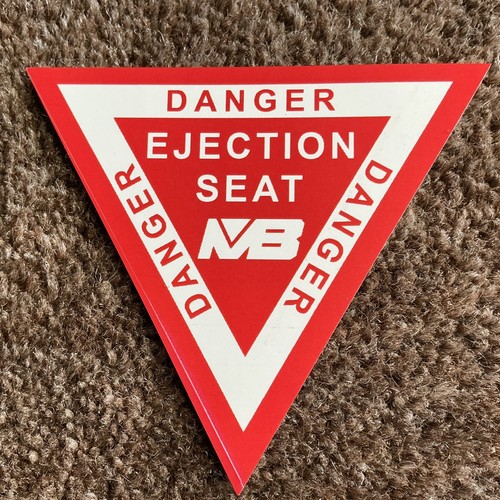 Martin baker danger ejection - martin,