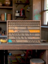 Antique shadow box vintage - antique,