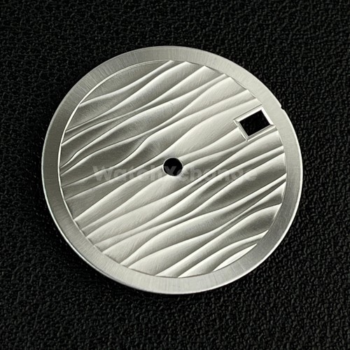 5mm silver wave texture - 28.5mm,
