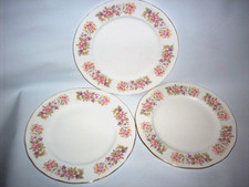 3 Antique Old Colclough Bone