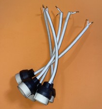 x5 GU10 Ceramic Porcellane Lamp Holder For Halogen LED Fluorescent Lamps