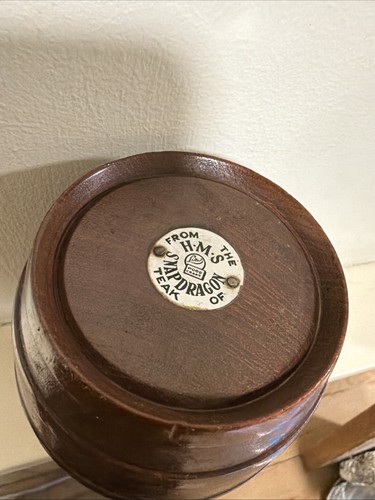 Hms snapdragon salvaged teak - hms,