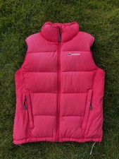 Women’s Berghaus Pink Down Gilet Bodywarmer Vest - Size 12