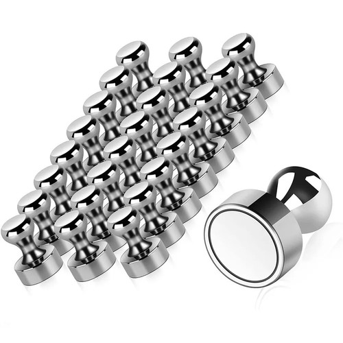 Metal push pin magnets strong - metal,