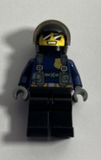 Lego Minifigure, cty1257, Police Officer, Duke DeTain, Black Helmet, Sunglasses