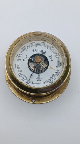Nautical wall ship barometer - nautical,