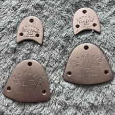 Vintage Capezio Tele Tone Heel And Toe Taps - Toe Size 2.