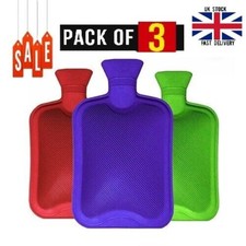 New 3 X 2L Hot Water Bottle