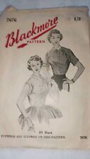Blackmore 7676 Sewing Pattern 60's-80's new old stock. Free postage