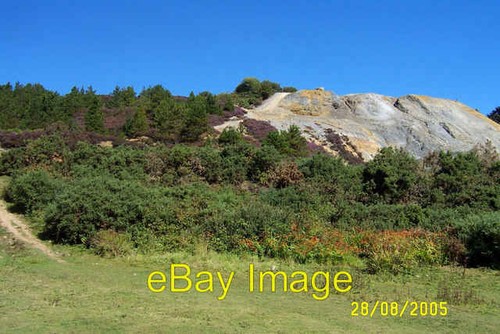 Photo 6x4 mining area bissoe - mining,